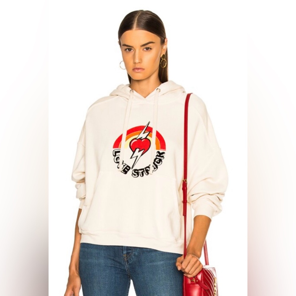 Re/Done Oversized Love Struck Graphic Hoodie Women’s Size M